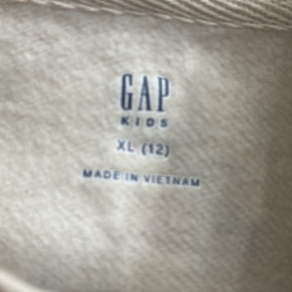 Gap Logo Floral Hoodie size 12 - Picture 6 of 7